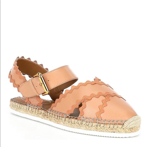 See By Chloe Glyn Leather Espadrilles - Picture 4 of 16